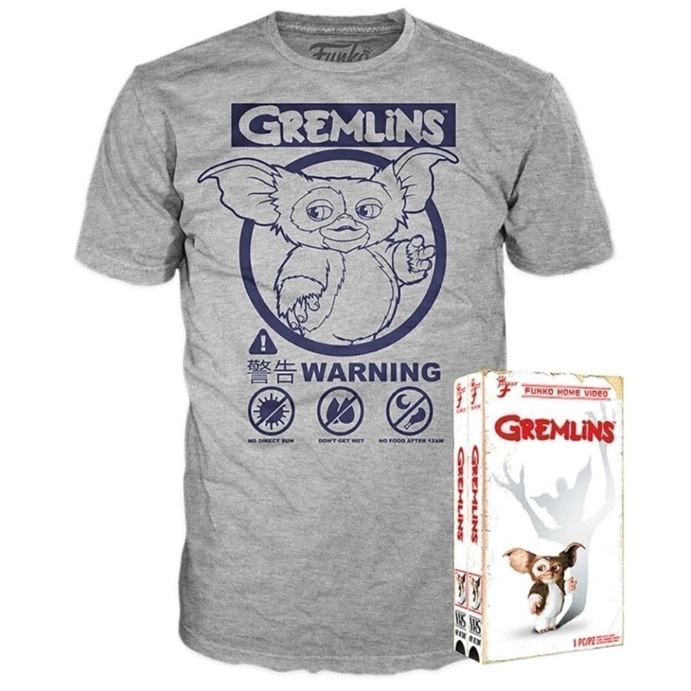SALE!! Funko VHS Packaged T-Shirt Gremlins
